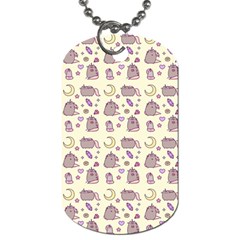 Beautiful Beauty Cartoon Cat Dog Tag (one Side) by Grandong