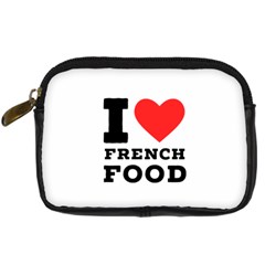 I Love French Food Digital Camera Leather Case by ilovewhateva