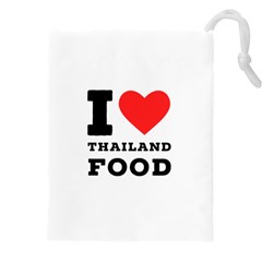 I Love Thailand Food Drawstring Pouch (4xl) by ilovewhateva