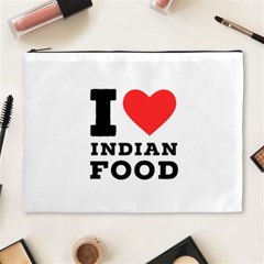 I Love Indian Food Cosmetic Bag (xl) by ilovewhateva