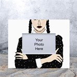 Wednesday addams White Tabletop Photo Frame 4 x6  Front