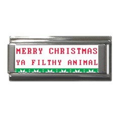 Merry Christmas Ya Filthy Animal Superlink Italian Charm (9mm) by Cowasu