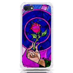 Stained Glass Rose Iphone Se by Cowasu