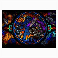 The Game Monster Stained Glass Large Glasses Cloth by Cowasu