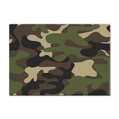 Texture Military Camouflage Repeats Seamless Army Green Hunting Sticker A4 (10 Pack) by Cowasu