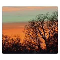 Twilight Sunset Sky Evening Clouds Premium Plush Fleece Blanket (small) by Amaryn4rt