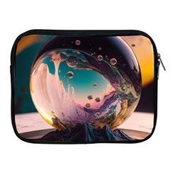 Crystal Ball Glass Sphere Lens Ball Apple Ipad 2/3/4 Zipper Cases by Vaneshop