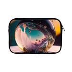 Crystal Ball Glass Sphere Lens Ball Apple iPad Mini Zipper Cases Front