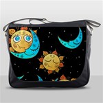 Seamless-pattern-with-sun-moon-children Messenger Bag Front