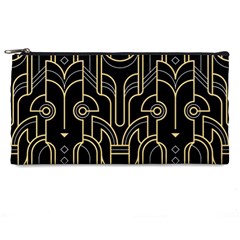 Art-deco-geometric-abstract-pattern-vector Pencil Case by uniart180623