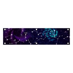 Realistic-night-sky-poster-with-constellations Banner And Sign 4  X 1  by uniart180623