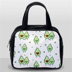 Cute-seamless-pattern-with-avocado-lovers Classic Handbag (one Side) by uniart180623