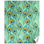 Lovely-peacock-feather-pattern-with-flat-design Canvas 16  x 20  15.75 x19.29  Canvas - 1