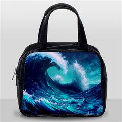 Tsunami Tidal Wave Ocean Waves Sea Nature Water Classic Handbag (one Side) by uniart180623