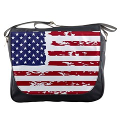 Flag Usa Unite Stated America Messenger Bag by uniart180623