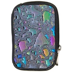 Glass Drops Rainbow Compact Camera Leather Case by uniart180623