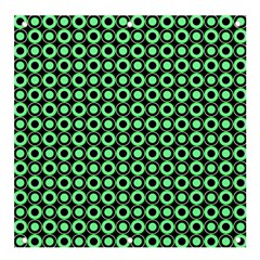 Mazipoodles Green Donuts Polka Dot Banner And Sign 4  X 4  by Mazipoodles