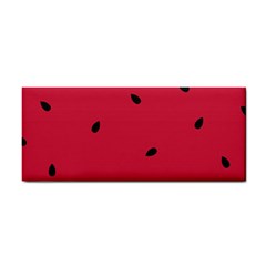 Minimalist Summer Watermelon Wallpaper Hand Towel by Ravend