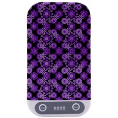 Bitesize Flowers Pearls And Donuts Lilac Black Sterilizers by Mazipoodles