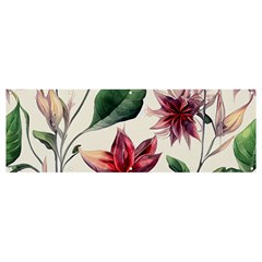 Floral Pattern Banner And Sign 12  X 4  by designsbymallika