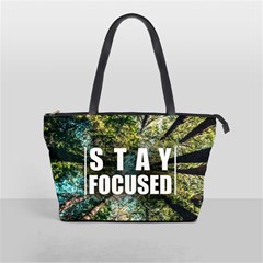 Stay Focused Focus Success Inspiration Motivational Classic Shoulder Handbag by Bangk1t