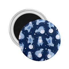 Bear Pattern Patterns Planet Animals 2 25  Magnets by uniart180623