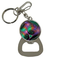 Circle Art 3d Artwork Graphics Vortex Colorful Digital Art Bottle Opener Key Chain by uniart180623