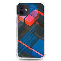 Minimalist Abstract Shaping Abstract Digital Art Minimalism Iphone 12 Mini Tpu Uv Print Case	 by uniart180623