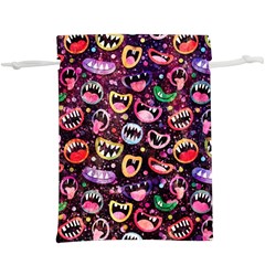 Funny Monster Mouths Lightweight Drawstring Pouch (xl) by uniart180623