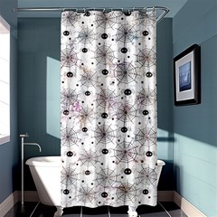 Creepy Spider Shower Curtain 36  X 72  (stall)  by uniart180623