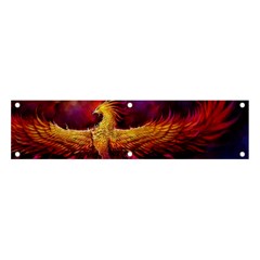 Phoenix Bird Banner And Sign 4  X 1  by uniart180623