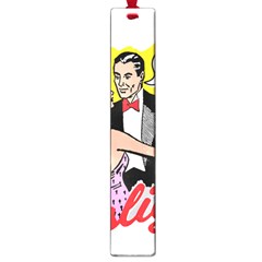 G Is For Gaslight Funny Dance1-01 Large Book Marks by shoopshirt