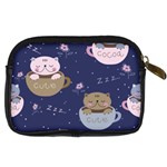 Cute Kittens Sleep Sweetly Mugs Digital Camera Leather Case Back