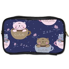 Cute Kittens Sleep Sweetly Mugs Toiletries Bag (two Sides) by Simbadda