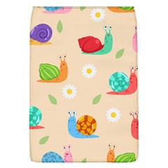 Seamless Pattern Cute Snail With Flower Leaf Removable Flap Cover (l) by Simbadda