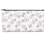 Cute Pattern With Easter Bunny Egg Pencil Case Front