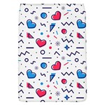 Hearts-seamless-pattern-memphis-style Removable Flap Cover (L) Front