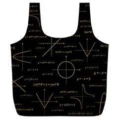 Abstract-math Pattern Full Print Recycle Bag (xxxl) by Simbadda