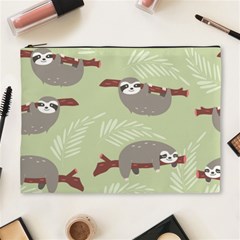 Sloths-pattern-design Cosmetic Bag (xl) by Simbadda