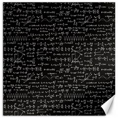 Math-equations-formulas-pattern Canvas 16  X 16  by Simbadda