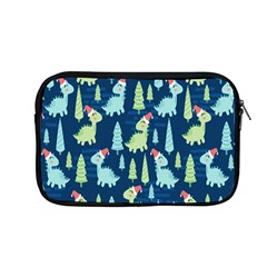 Cute-dinosaurs-animal-seamless-pattern-doodle-dino-winter-theme Apple Macbook Pro 13  Zipper Case by Simbadda