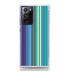 Color Stripes Samsung Galaxy Note 20 Ultra Tpu Uv Case by Proyonanggan