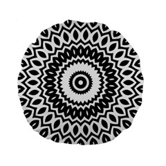 Circular Concentric Radial Symmetry Abstract Standard 15  Premium Flano Round Cushions by pakminggu