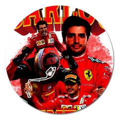 Carlos Sainz Magnet 5  (round) by Boster123