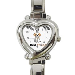 20230903 201815 0000 Heart Italian Charm Watch by Tshirt1