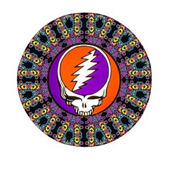 Gratefuldead Grateful Dead Pattern Mini Round Pill Box (pack Of 5) by Cowasu