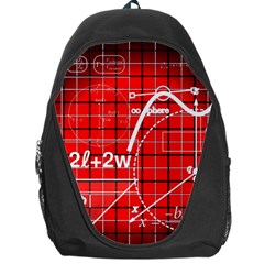 Geometry-mathematics-cube Backpack Bag by Bedest