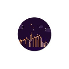 Skyscraper Town Urban Towers Golf Ball Marker (10 Pack) by pakminggu