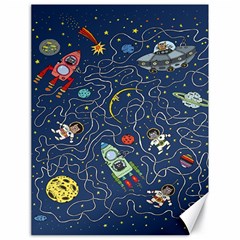 Cat-cosmos-cosmonaut-rocket Canvas 18  X 24  by pakminggu