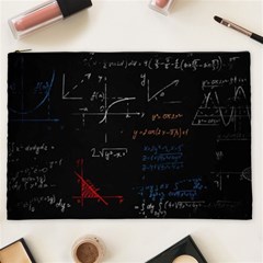 Math Mathematics Pattern Cosmetic Bag (xxl) by pakminggu